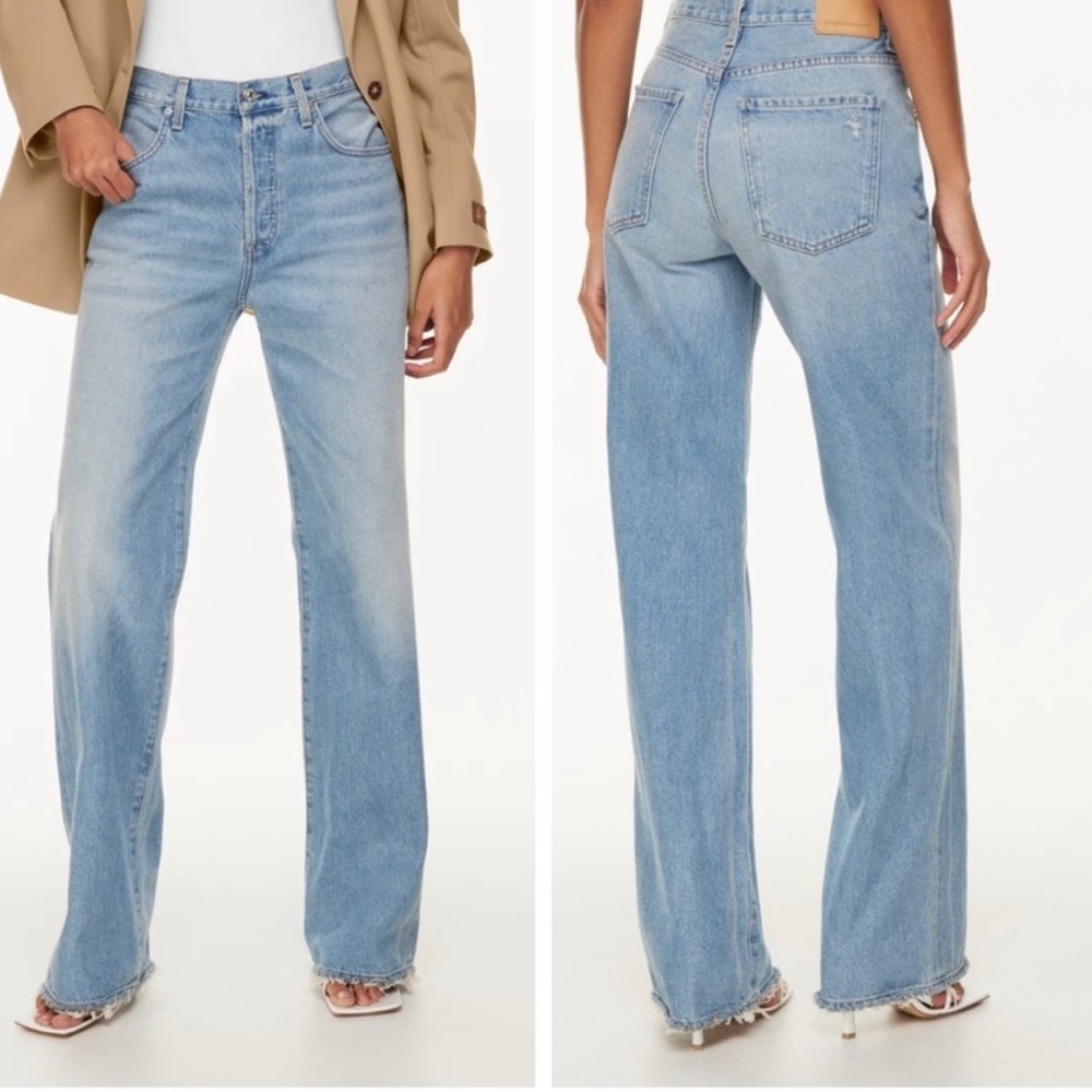 Citizens of Humanity Annina High Rise Wide Leg Trouser Jeans
